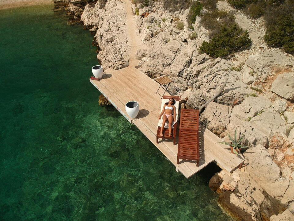 ורבוסקה Plage Cachee - Glamping מראה חיצוני תמונה